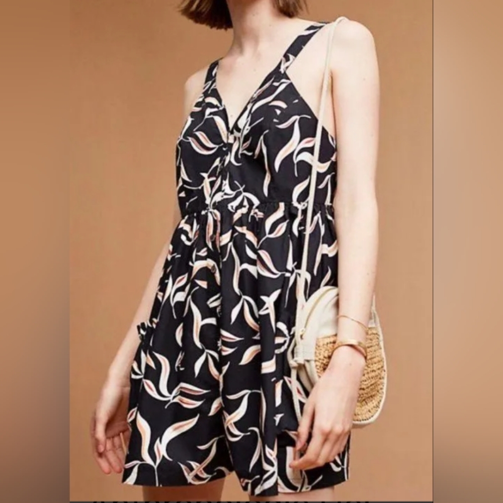 NWT Anthropologie Hei Hei Palma Floral Romper Size XS